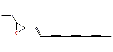 2-Ethenyl-3-non-1-en-3,5,7-triynyloxirane